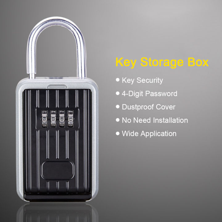 Migeet%20Key%20Safe%20Box%20with%20Dustproof%20Cover%20No%20Need%20to%20Install%204-Digit%20Combination%20Password%20Outdoor%20Key%20Storage%20Box%20Key%20Padlock%20Case%20Resettable%20Code%20Key%20Holder%20-%20Image%209