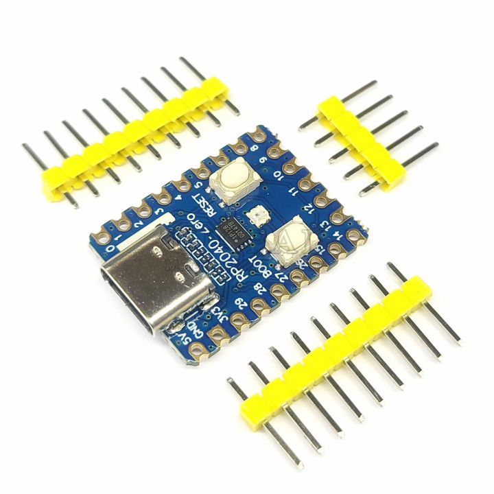 Scheda Di Sviluppo RP2040-Zero – Microcontroller RP2040 Con Core Cortex M0+ A 133MHz, Programmazione USB