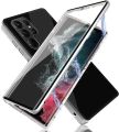 Double Sided Tempered Glass Magnetic Adsorption Metal Case for Samsung S23 S24 Ultra S22Plus S21 S20 S23FE Full Protective Cover. 