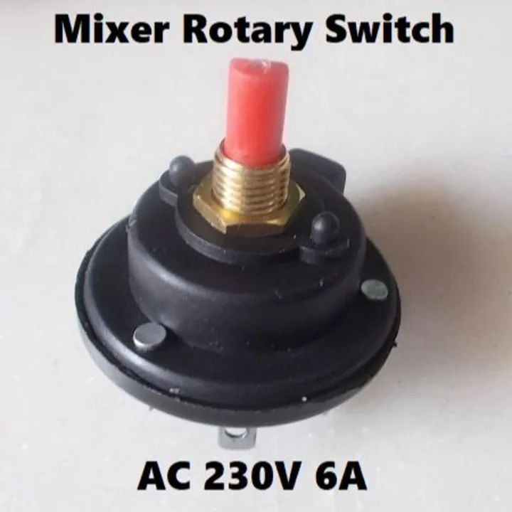 Mixer Rotary Switchs AC 230V 6A 4 Pin 3 Positions Universal Mixer Grinder Rotary Switch Plastic Switch Control Knob It Can Be Used In Almost All Mixer Grinders 4 Terminal Switch