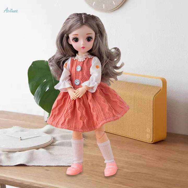 1/6%20BJD%20Doll%20DIY%20Dolls%2012inch%20Ball%20Jointed%20Dolls%20for%20Children%20Day%20Gift%20Kids%20-%20Image%205