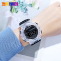 Skmei Waterproof LED Light Electronic Countdown Clock reloj hombre Digital movement Wristwatch For Mens Sport Watches 2110. 