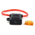 8 AWG Gauge MAXI Blade Fuse Holder Inline Wire 12-24V Volt Waterproof + 40A Fuse. 