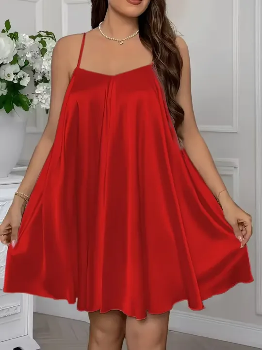 Women%E2%80%99s%20Cotton%20Silk%20Sleeveless%20Flared%20Dress%20%7C%20Lightweight%20Summer%20Wear%20-%20Image%207