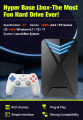 JMachen Hyper Base Lbox Retro Game Console for PS4/PS3/Switch/PS2/Wii/WiiU/PS1 Launchbox 2TB Gaming HDD with 4200+ PC/3D Games.