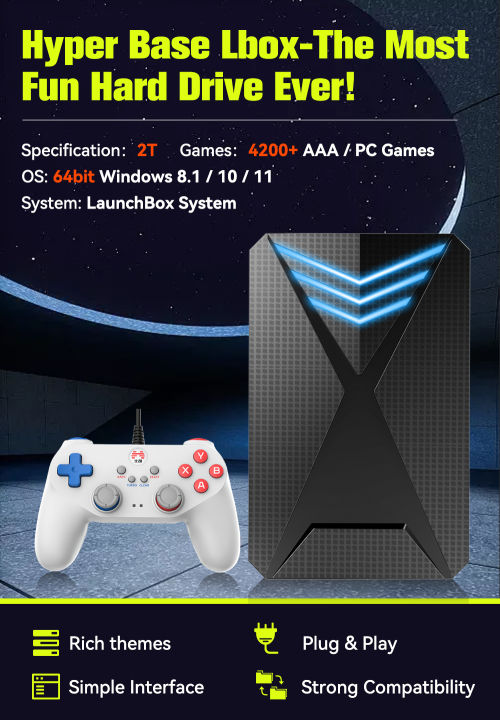 JMachen%20Hyper%20Base%20Lbox%20Retro%20Game%20Console%20for%20PS4/PS3/Switch/PS2/Wii/WiiU/PS1%20Launchbox%202TB%20Gaming%20HDD%20with%204200+%20PC/3D%20Games%20-%20Image%202
