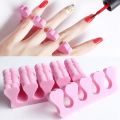 10/20/50Pcs Nail Art Toes Separators Soft Sponge Finger Separator Cotton UV Gel Polishing Manicure Pedicure Nail Holding Tools.