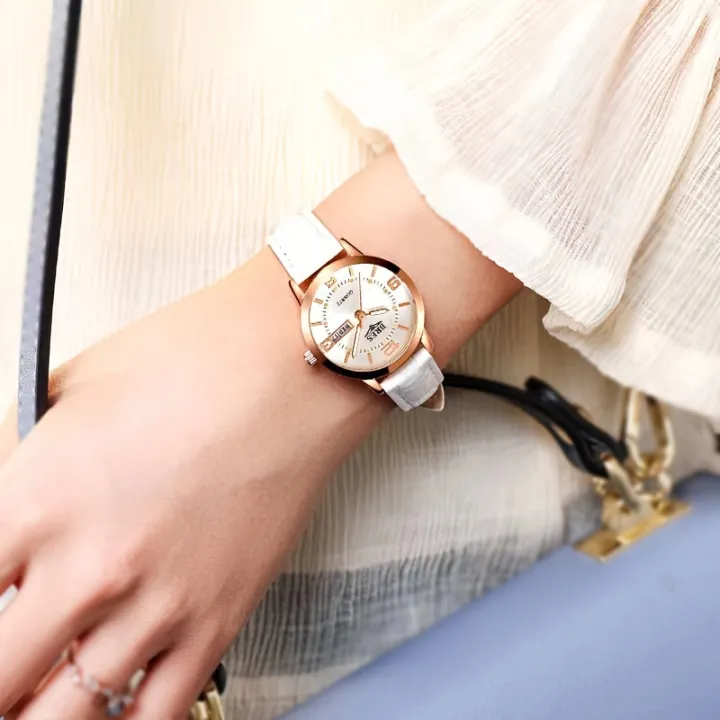 Leather%20Strap%20Dual%20Calendar%20Life%20Waterproof%20Ladies%20Watch%20Luminous%20Week%20Calendar%20Function%20Women's%20Fashion%20Quartz%20Watch%20Date%20Watch%20-%20Image%204
