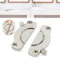 Strong Furniture Hinges Fastener Metal Sturdy Tabletop Connector. 