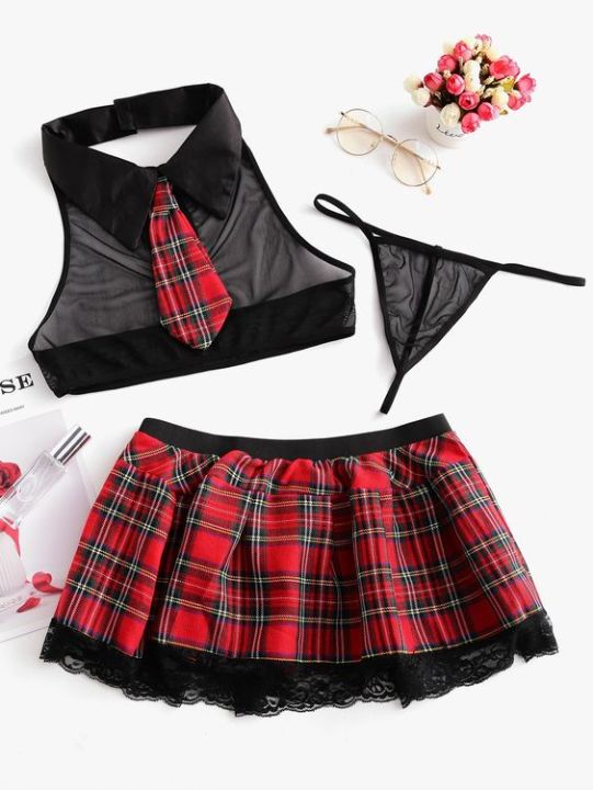role play student uniforms lingerie