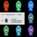 Jesus Led Night Light For Church Decoration Lights Blessed Virgin Mary Lamp USB Battery Powered Room Table Lamp Christian Gift.