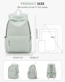 Concise Style School Bag For Teen Girls Boys ,Fashion Casual Large Capacity Work Weekend 14Inch Laptop USB Charging Backpack.