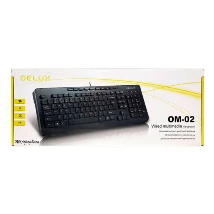 Keyboard Delux Om-02 | Daraz.com.bd