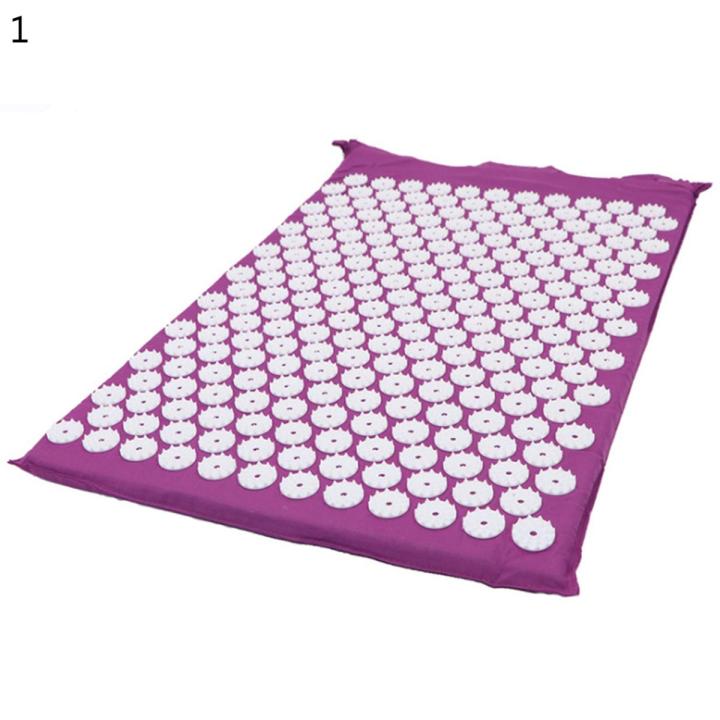 Stress Rug Acupressure Yoga Sport Massage Mat Relieve Stress Pain Tension Carpet ...