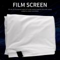 100 Inch 3D HD Projector Screen 16:9 Anti- Projection Screen Canvas for Home Theater Outdoor.