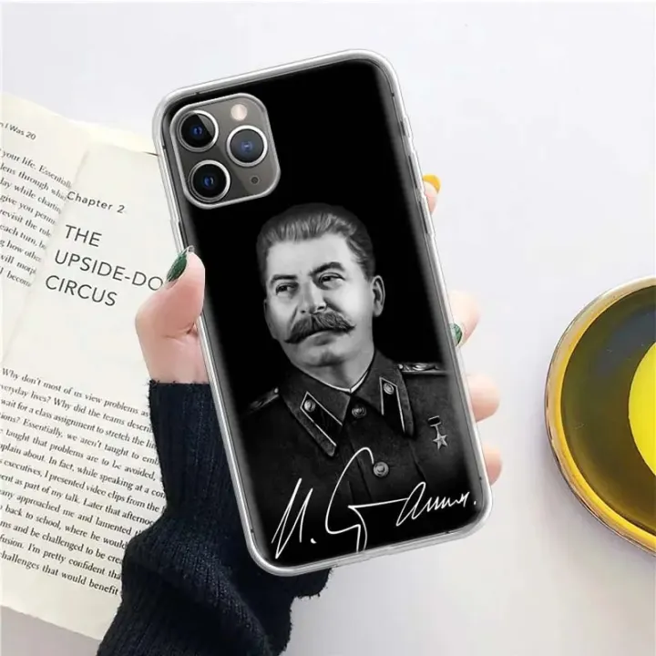 Russian%20Stalin%20Ussr%20Communism%20Silicon%20Call%20Phone%20Case%20For%20Apple%20iPhone%2011%2013%2014%20Pro%20Max%2015%20Ultra%2012%20Mini%207%20Plus%20X%20XR%20XS%20SE%20Cover%20-%20Image%204
