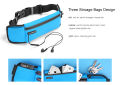UGREEN LP112 (20818) Outdoor Running Waist Belt Pack - Black - Neoprene, Lycra Belt - Running Belt - 3 Pockets Belts.