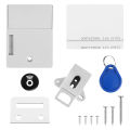 Invisible Hidden RFID Free Opening Intelligent Sensor Cabinet Lock Locker Wardrobe Shoe Cabinet Drawer Door Lock Electronic Dark Lock. 