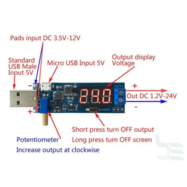 DC-DC%205V%20to%203.5V%20/%2012V%20USB%20Step%20UP%20/%20Down%20Power%20Supply%20Module%20Adjustable%20Boost%20Buck%20Converter%20Out%20DC%201.2V-24V%20-%20Image%204