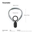 Magnetic Neck Hanging Mount Holder Wearable Lazy Phone Bracket UShaped Stand for Action Camera Video Shoot Accessories. 