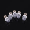 5X E10 Led Bulb E10 DC 3V 6V 12V 24V Instrument Bulb E10 Indicator Bulb Old Fashioned Flashlight Torch DIY Work Mini Light. 