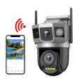 V380 4MP WiFi Outdoor Smart Home CCTV Camera 2 CAMERA BUT 3 MOBILE SCREEN Bullet PTZ Dual Lens 4K Resolution Night Vision Cloud Data Storage. 