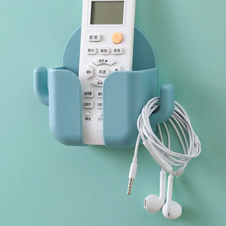 Wall%20Mounted%20Organizer%20Box%20Punch%20Free%20TV%20Remote%20Control%20Storage%20Mounted%20Phone%20Plug%20Wall%20Holder%20-%20Image%204