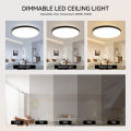 Led Ceiling Lights Dimmable  Smart Modern Ceiling Lamps with Remote Control Kitchen Bedroom Light Led Panel Lamp Home Room Decor. 