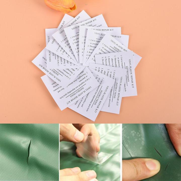10 x PVC Repair Adhesive Patch Inflatable Swimming Float Air Bed Patches