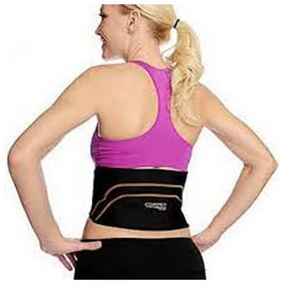 Copper Fit Back Pro As Seen On TV Compression Lower Back Support Belt Lumbar (Small/Medium Waist 28"-39")