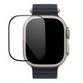 Tempered Glass Film for Apple Watch Ultra/Ultra2 Privacy Screen Protector Anti-Spy Anti-Scratch for Apple Watch 49mm T900 Ultra Y80 Ultara & Other 49MM Watch.