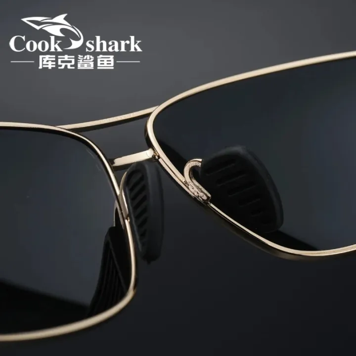 Cook%20Shark%20New%20Color%20Changer%20Sunglasses%20Men's%20Sunglasses%20Tidal%20Polarization%20Driver's%20Mirror%20Driving%20Night%20Vision%20Glasses%20-%20Image%203