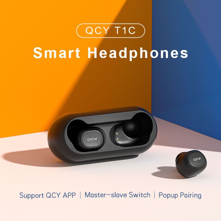 QCY%20T1C%20Bluetooth%205.0%20Earphones%20Wireless%203D%20Stereo%20TWS%20Headphones%20with%20Dual%20Microphones%20Headset%20HD%20Call%20Earbuds%20Customizing%20APP%20-%20Image%202
