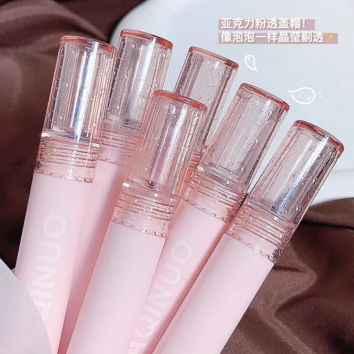 Sagino%20Bubble%20Bear%20Lip%20Glaze%20Light%20and%20transparent%20mirror%20glass%20lips%20are%20moisturizing%20and%20easy%20to%20color,%20showing%20white%20lipstick,%20women's%20affordability%20-%20Image%204