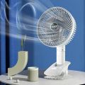 Xiaomi Mijia 2400mAh Desktop Dual Spray Water Mist Fan USB Rechargeable Home Office Desktop Fan Water Replenishing Table Fan.