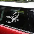 【Mary DAI Store】13*11.46cm Funny Scorpion Car and Decals Car Styling Products Window Door Vinyl Sticker for Car Accessories. 