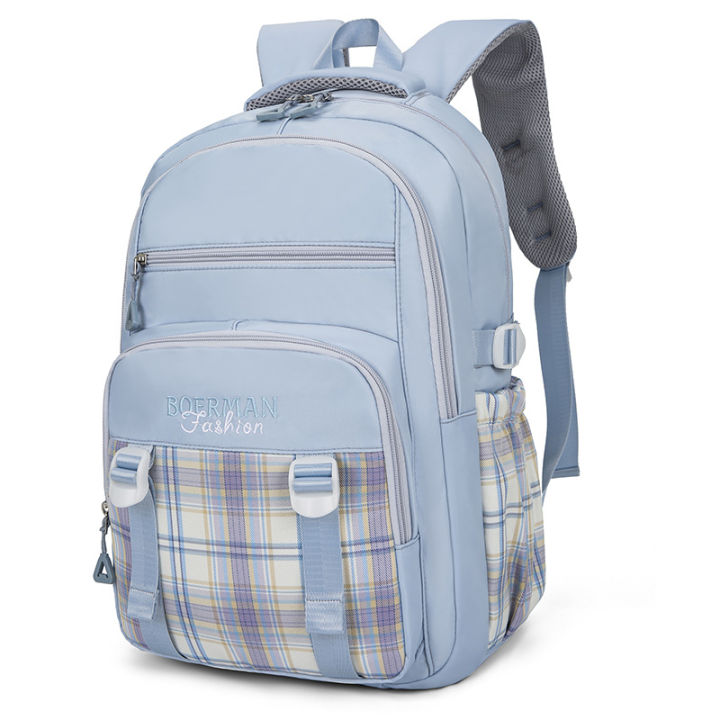 Elementary%20school%20bag%20for%20girls%204th,%205th%20and%206th%20grade%20nylon%20cloth%20plaid%20backpack%20Korean%20version%20large%20capacity%20backpack%20for%20junior%20high%20school%20students%20-%20Image%207