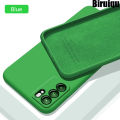 For Oppo Reno6 Pro 5G Liquid Silicone Soft Gel Rubber Shockproof Cover For Oppo Reno 6 Phone Case - Camera. 