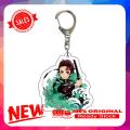 【Trending in Fashion】 Keyring Two-sided Decorative Demon Slayer Keychain for Gift. 