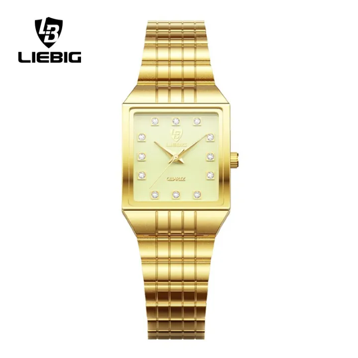 Laibinji%20Cross%20border%20Exclusive%20Classic%20Diamond%20Set%20Women's%20Small%20Square%20Watch%20Gold%20Men's%20and%20Women's%20Watch%20Couple%20Watch%20Quartz%20Watch%20-%20Image%208