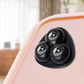 8/4Pcs Self Adhesive Mini Caster Wheels Universal 360° Rotation Stainless Steel Rollers For Furniture Cabinet Trash Storage Box.