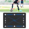 Football Footstep Training Mat Dribble Training Mat for Home Use Children Kids Soccer Enthusiasts.