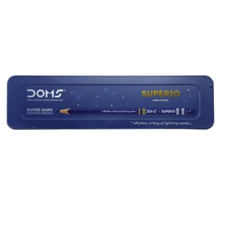 DOMS%20Superio%20Non-Toxic%20Super%20Dark%20Graphite%20Pencils(10pcs)%20-%20Image%203