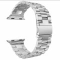 Premium Quality New Silver Color - 42mm 44mm 45mm 49mm Stainless Steel Band Metal Strap For Smart Watch - Smart Watch StrapBelt - Emphasizing Value. 