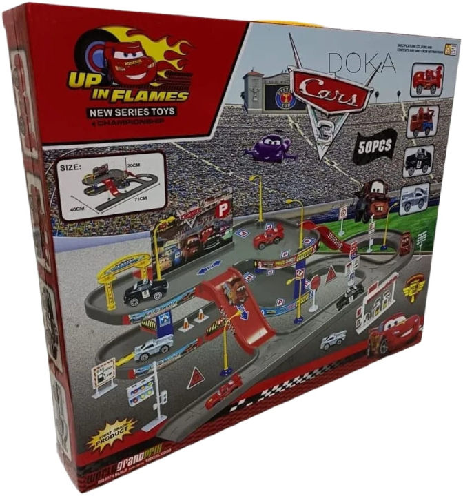 Up in Flames Track Set new series toy