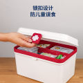 Medicine Box Household First-Aid Kit Small Medicine Box Family Pack Emergency Medicine Box First Aid Kit Large Size Medicine Storage Box. 