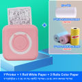 (New) mini printer portable thermal stickers paper inkless Bluetooth wireless impresora Android iOS portable label printer. 