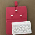 Mobile Phone Bluetooth Keyboard Leather Sheath Applicable iPhone Protective Cover Flip Office Wireless Keyboard Leather Sheath Two-in-One. 