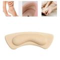 2Pcs Heel Insoles Patch Pain Relief Anti-wear Cushion Pads Feet Care Heel Protector Adhesive Back Sticker Shoes Insert Insole. 