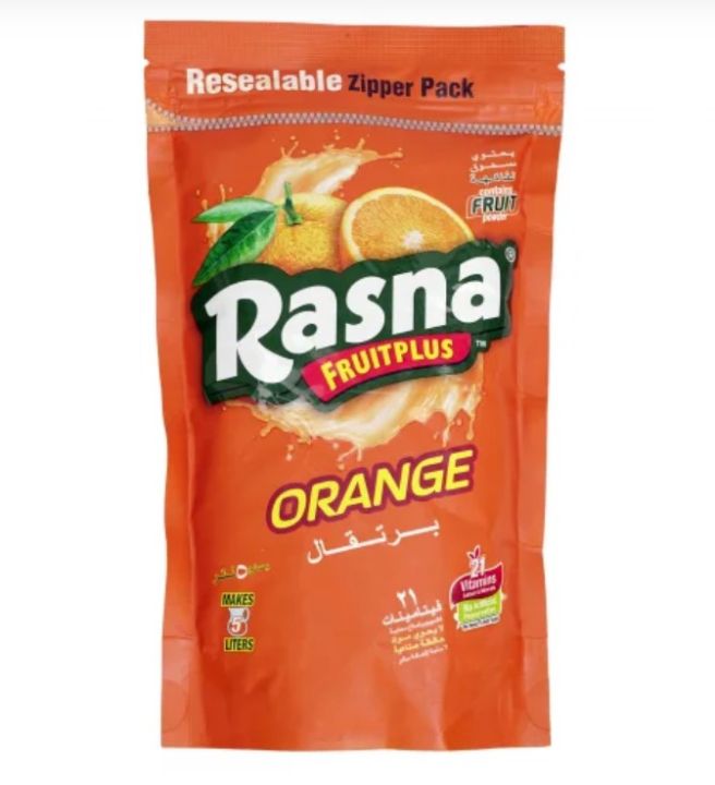 Rasna%20Fruitplus%20Orange%20Flavor%20Powder%20Drink%20Mix%20Resealable%20Zipper%20Pack%20400gm%20-%20Image%202